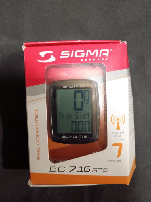 Безжичен велокомпютър SIGMA