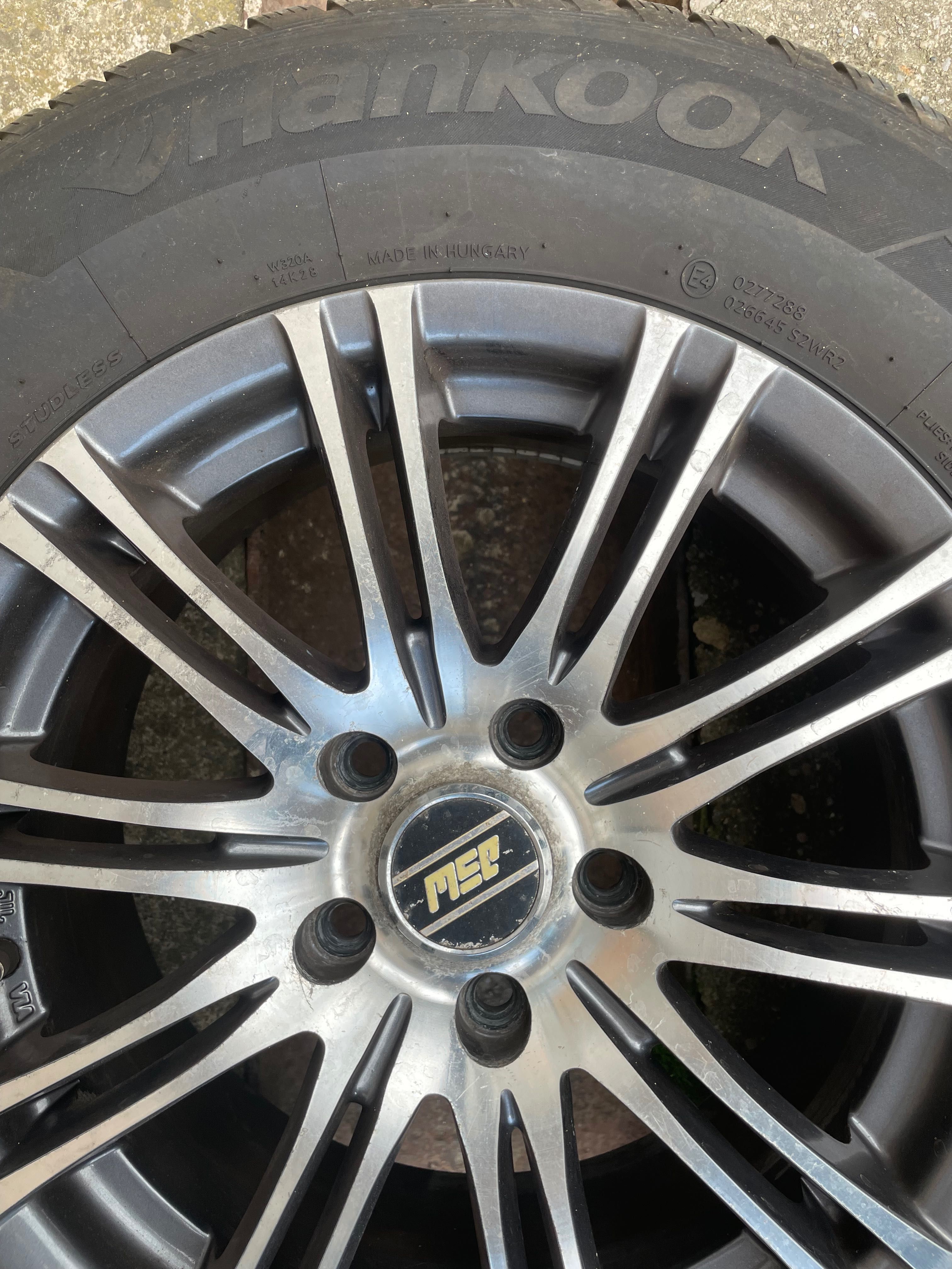 Vand set roti 215/70/R16 cu jante aliaj 5 gauri pt SUV