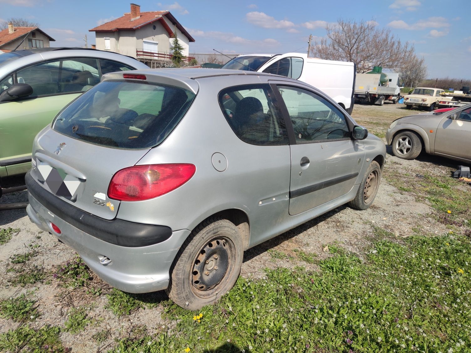 Пежо 206 1,4 /Peugeot 206 1.4 на части