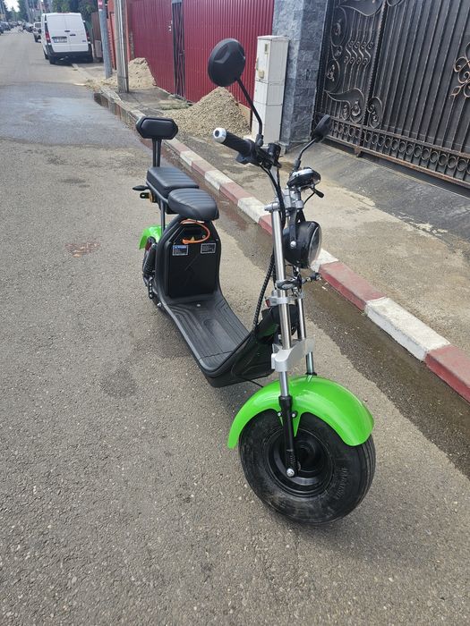 Scuter electric 1.5 kW | Autonomie 68 km | 990 km rulaj | Fără permis