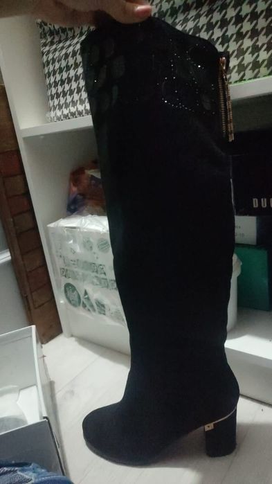 Сапоги (зима) 38размер фирма Catarilla б/у в отличном состоянии.