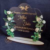 Invitatie eleganta plexiglass