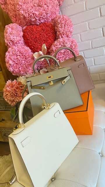 Чанта Кели*ЕРМЕС 25см*Hermes Kelly Mini*Epsom Leather Gold Hardware