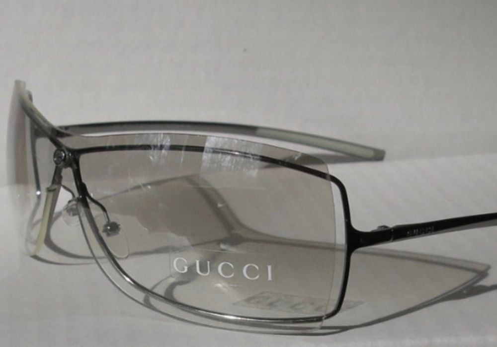 Vând ochelari Vintage Gucci Gray GG 1710/S 6LBHY 115 Metal Silver