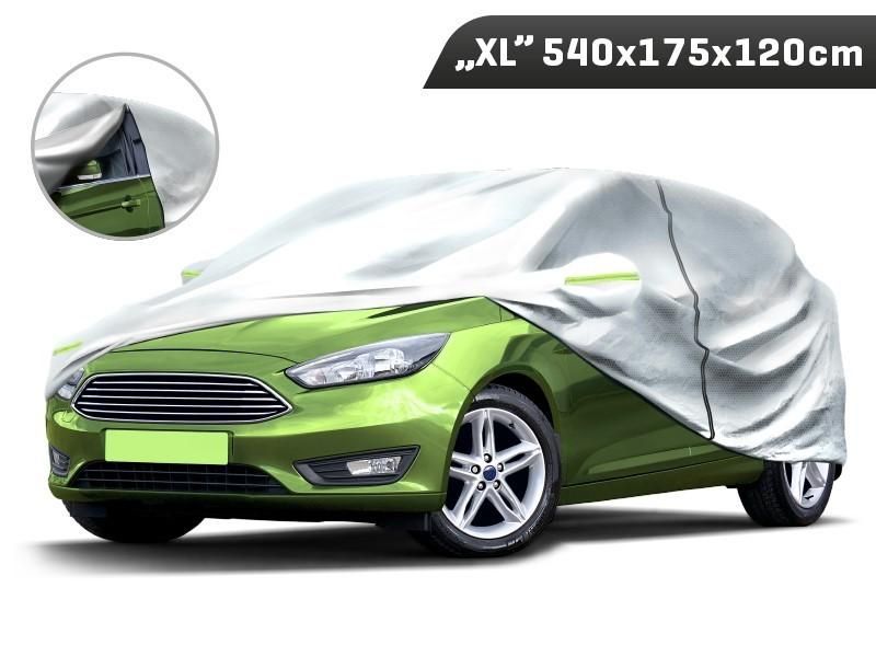 покривало за кола xl 540x175x120 см, 3 слоя, рефлектори, цип на ...