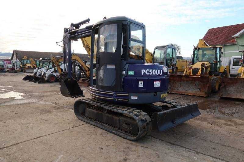 Miniexcavator Komatsu PC50UU-2 , 2005 , 5 tone