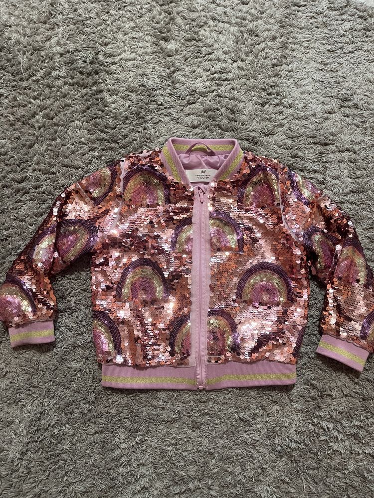 Детски суичер, яке, поли, рокля H&M с пайети