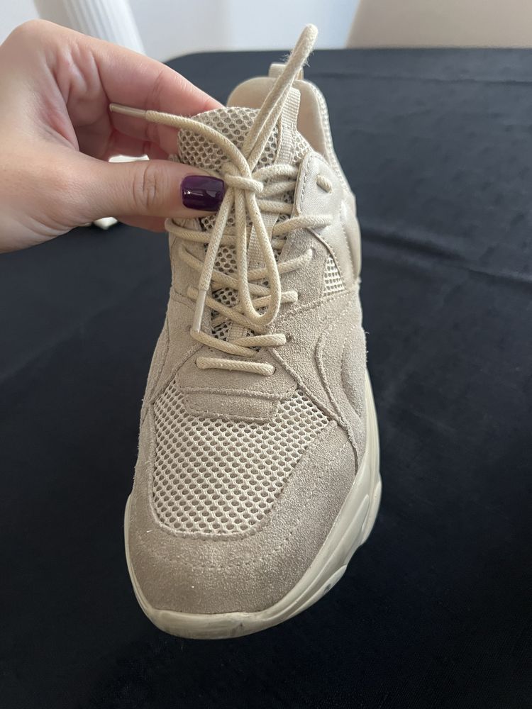 Steve Madden бежови сникърси