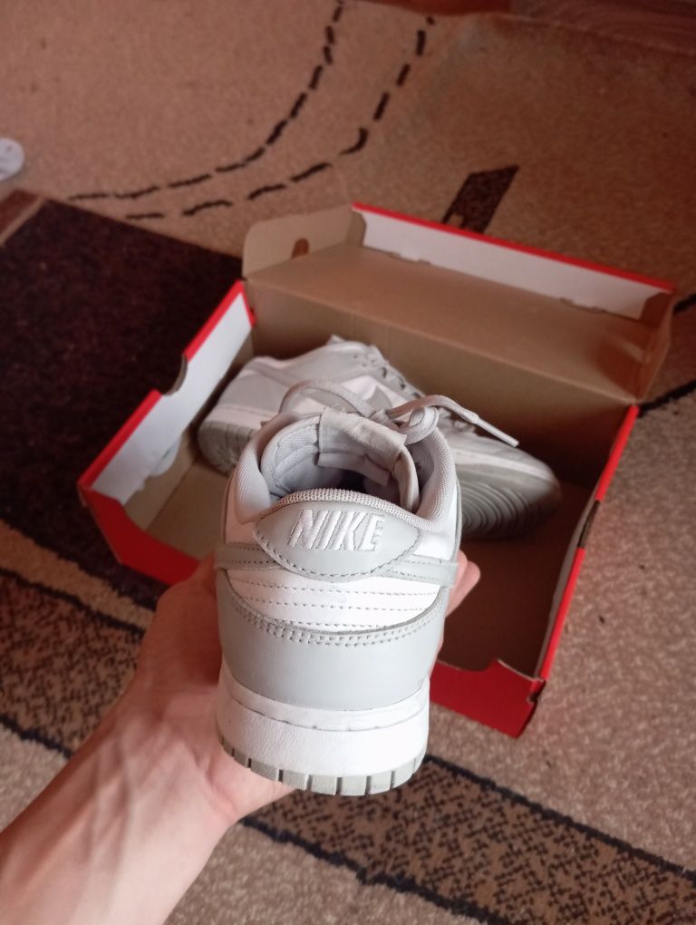 Nike dunk low grey fog 44 номер