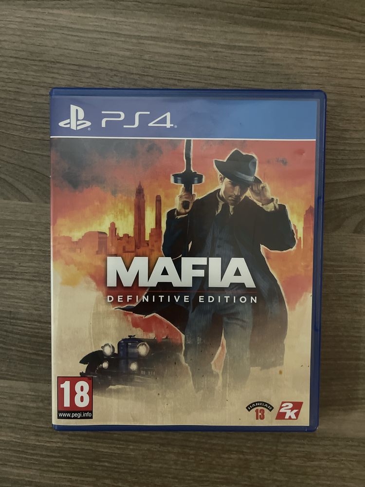 Диск от ps4 Мафия