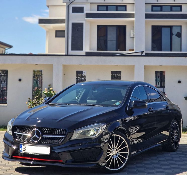 Mercedes-Benz CLA CLA 250 218Cp Amg E6 FaruriLed/Piele/Ambientale/Jante19/Navi/Sport