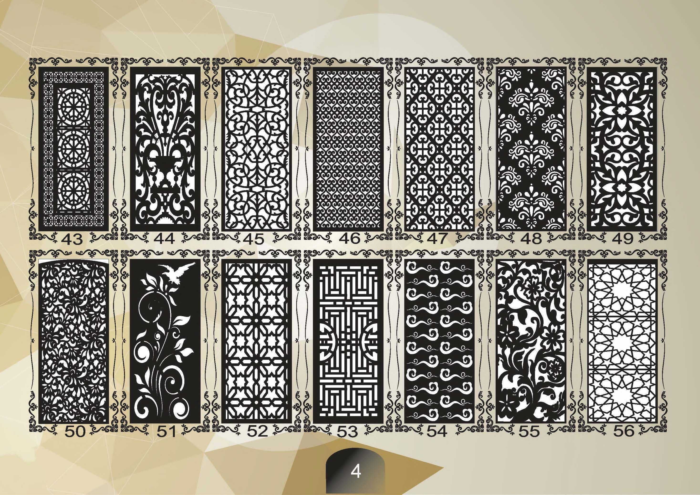 2000+ Modele vectoriale panouri gravator laser, Plasma CNC, dxf,