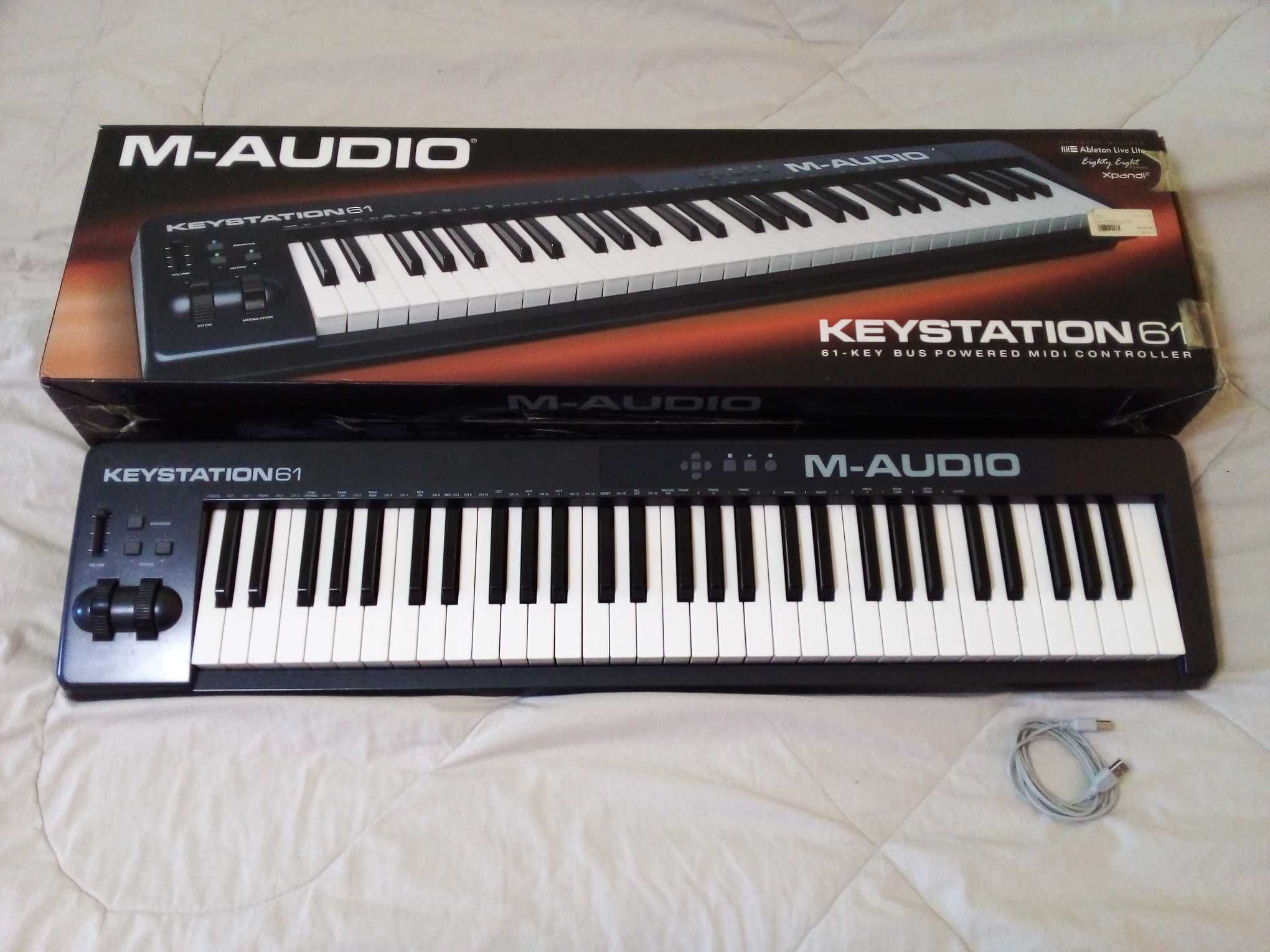 Keystation 61 Midi Keyboard