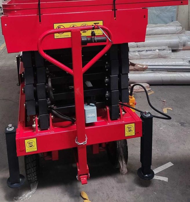 Platformă mobilă de ridicare, Nacelă, 8 m, 500 kg, noua, garantie