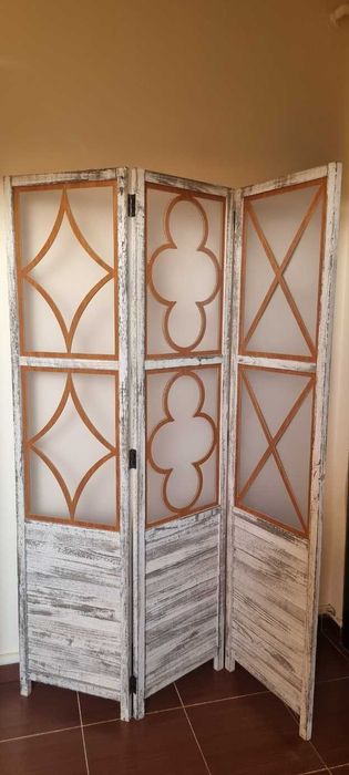 Paravan Vintage Lemn Masiv (170 cm inaltime)