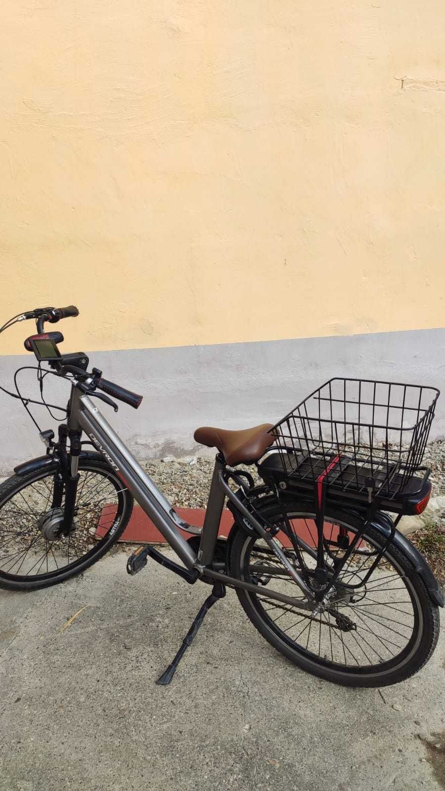 Bicicleta Electrica Devron 26 inch M Gri