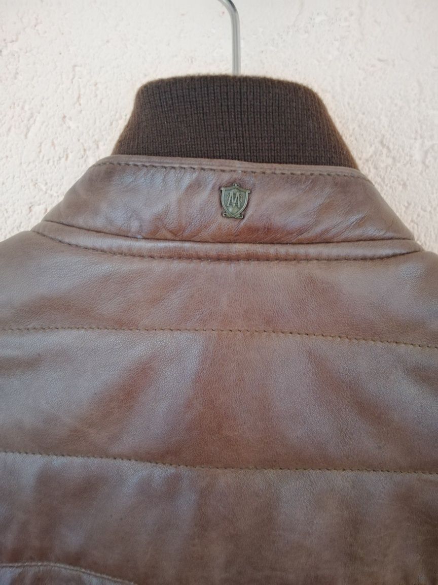 Geaca piele bărbati Massimo Dutti M