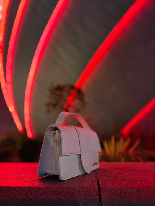 Geanta Jacquemus Le Grand Bambino Alba NOUA VAND URGENT!