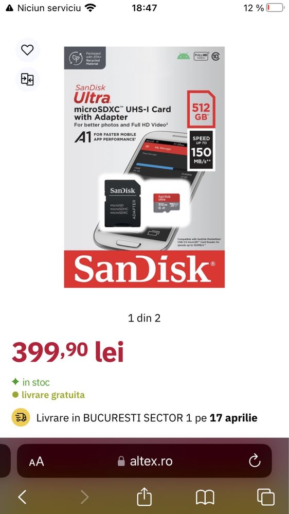 San disk 512 Gb