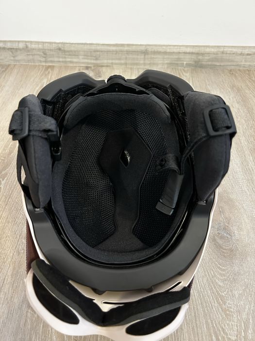 Vând set - clăpari, cască, ochelari si geantă