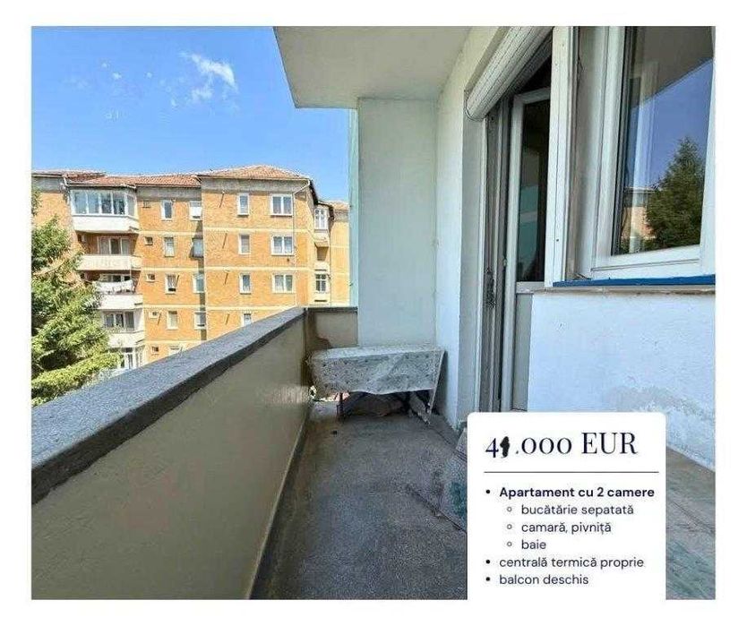 Apartament de vânzare 2 cam, în Mediaș, Str. Păltiniș, nr. 3, et 3/4
