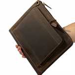 Geanta Barbati tip mapa Piele Nappa, Hunter pt. documente A4 si laptop