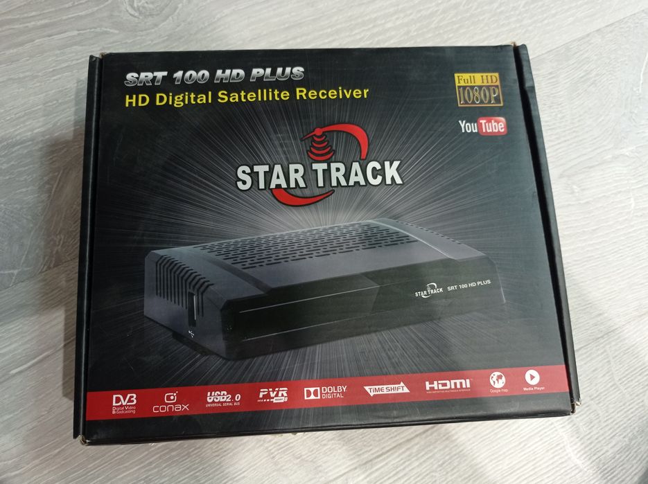 ТВ тюнер в комплекте с параболической антенной