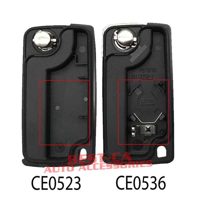 Carcasa cheie 2 si 3 butoane Peugeot Citroen 207,307,308,407,C2,C3,C4