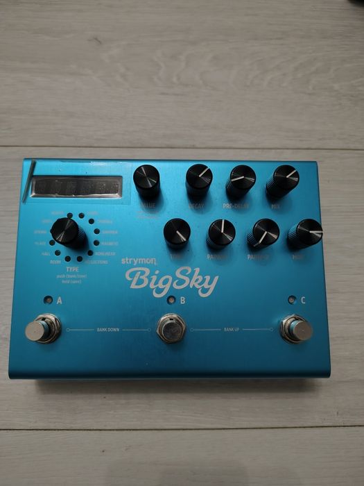 Pedalier chitara și pedale (BigSky, Fulltone Fulldrive, TS9 etc)