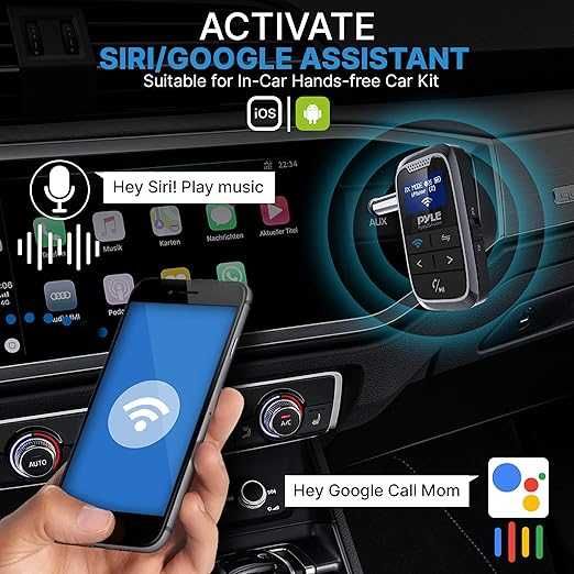 Безжичен Bluetooth трансмитер - 2-в-1 аудио адаптер Pyle