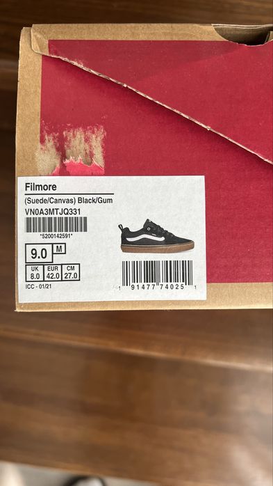 Vans Fillmore Negru 42 Noi