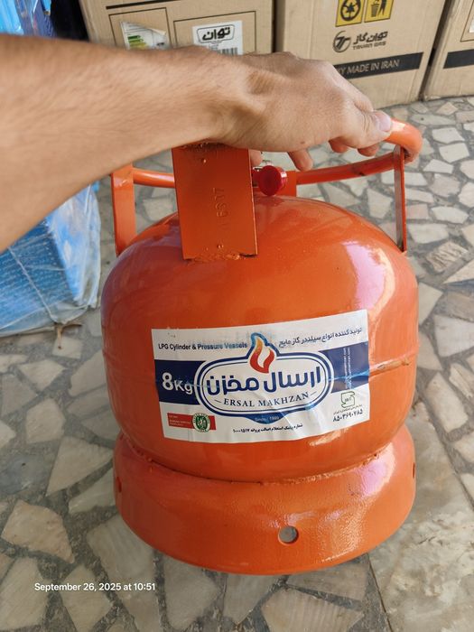 Eron mini gaz balon 8 kg=17 litr sig'imi, Ovqat pishirish va pechka