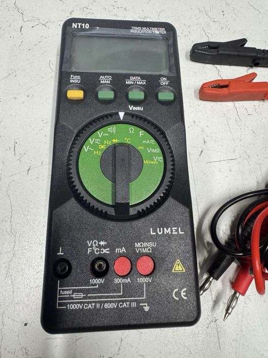NT10-00M1 LUMEL -измервател съпротивление НА ИЗОЛАЦИЯ