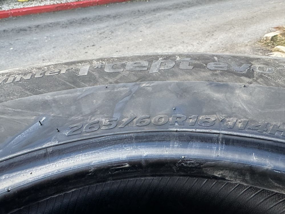 Vand anvelope iarna hankook i cept evo3 - 265/60/18