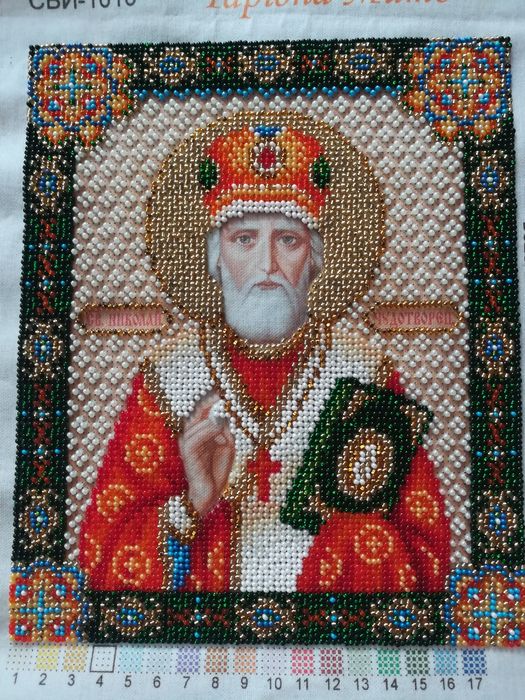 Продам икону из бисера