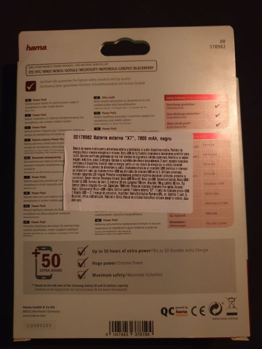 Baterie externa  Hama