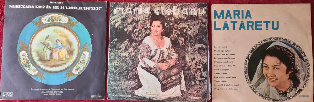 Discuri de muzica populara Electrecord stereo