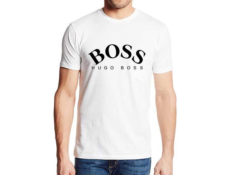 Тениски HUGO BOSS принт Нови модели!