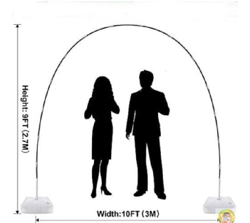 Сглобяема арка за балони 2.7 х 3м
