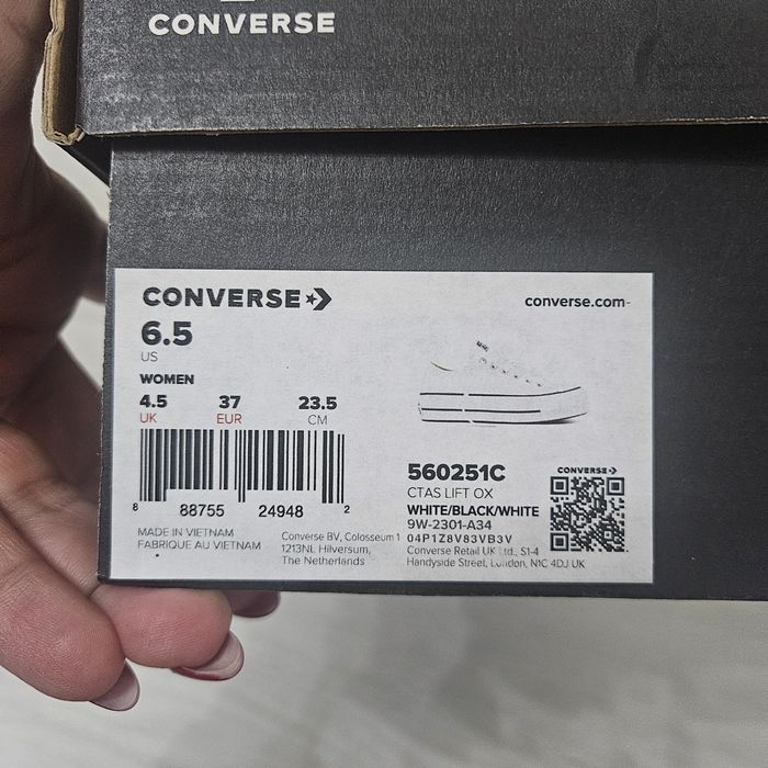 Converse platforma