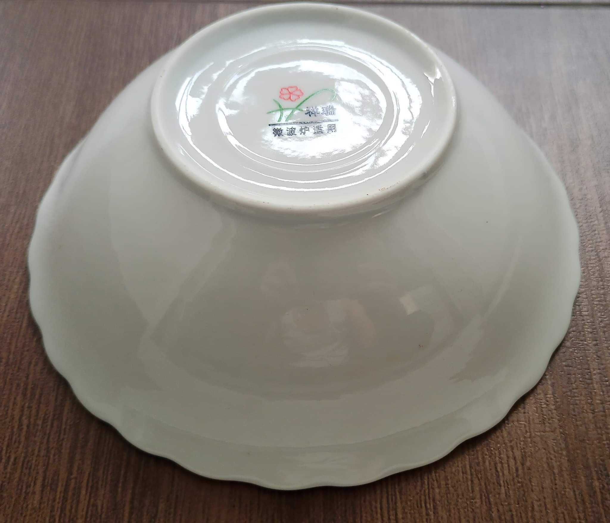 Lot 2 farfurii China portelan