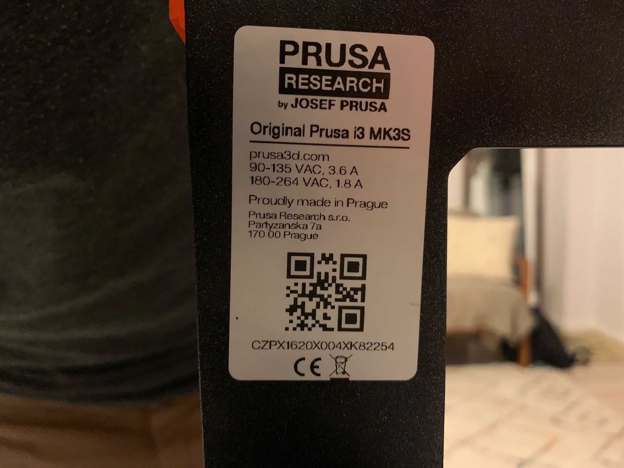 Prusa MK3S Imprimanta