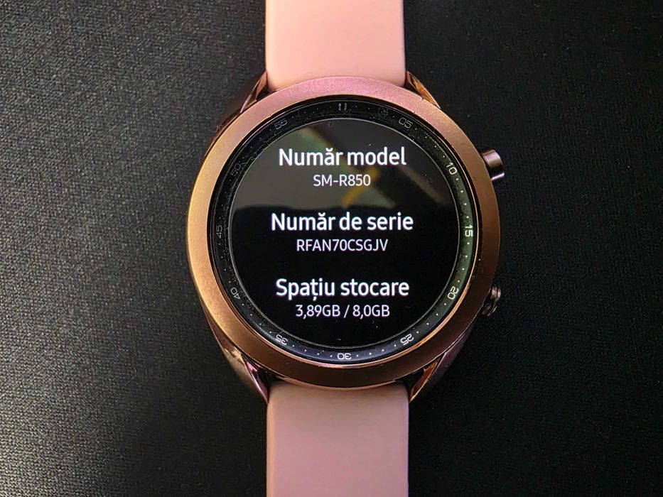 Samsung Galaxy Watch3, 41mm, GPS, Wi-Fi, SM-R850, Mystic Bronze