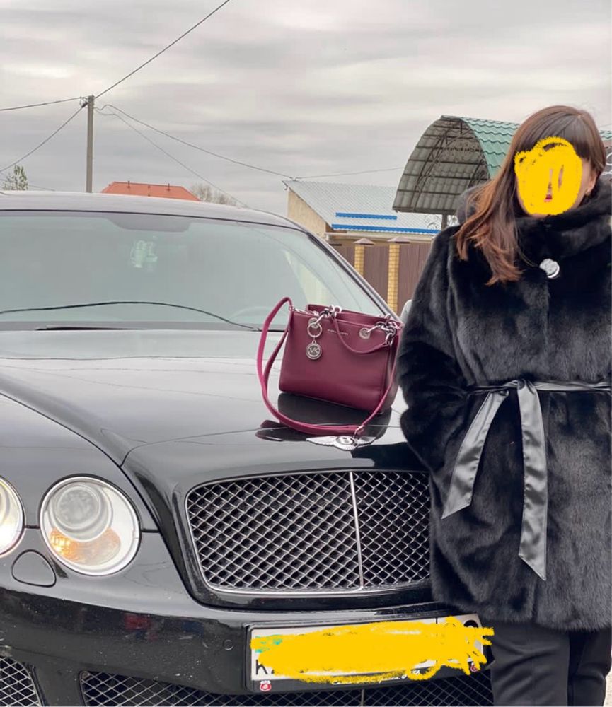 Продам норковую шубу черную