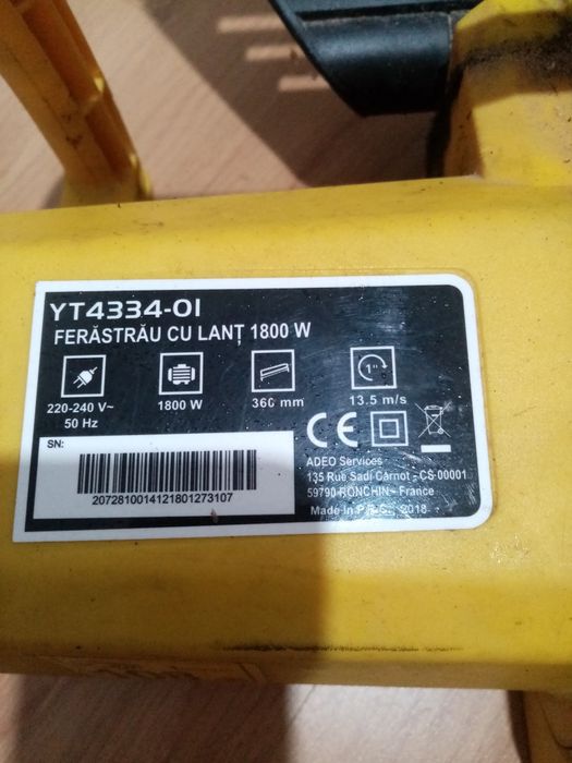 Drujba electrica 1800w