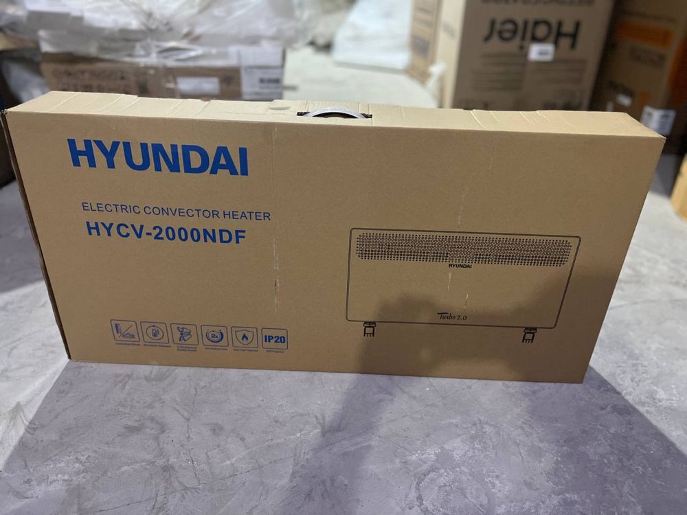 Конвекторный обогреватель HYUNDAI 1000w/2000w +доставка