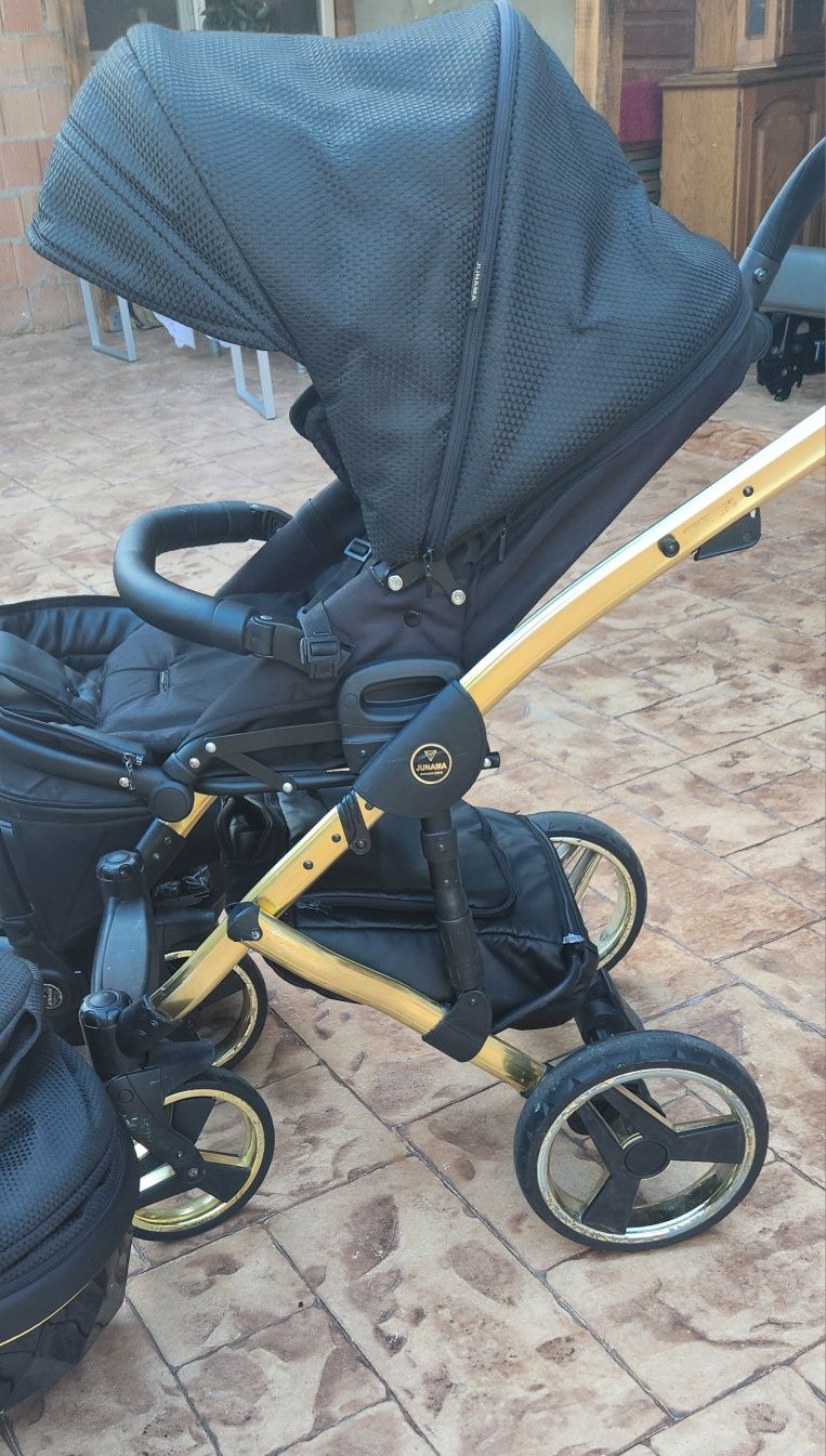 Căruț Junama exclusive prams diamond 3 in 1