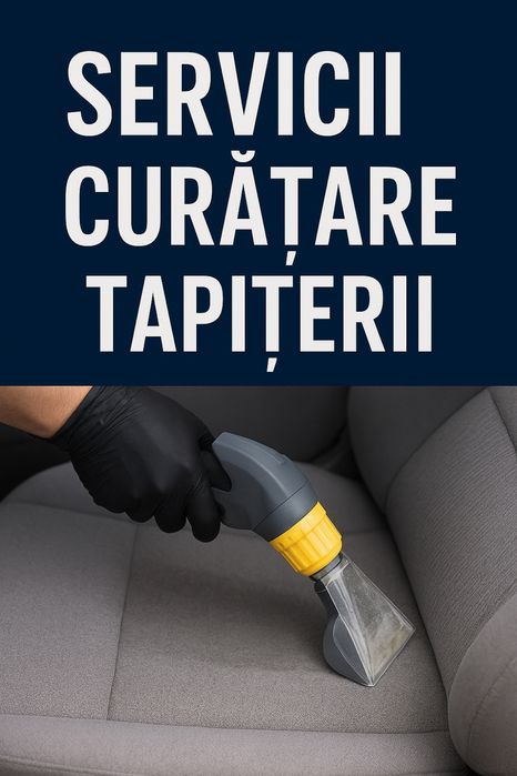 Curățare tapițerie auto/mochete/canapele