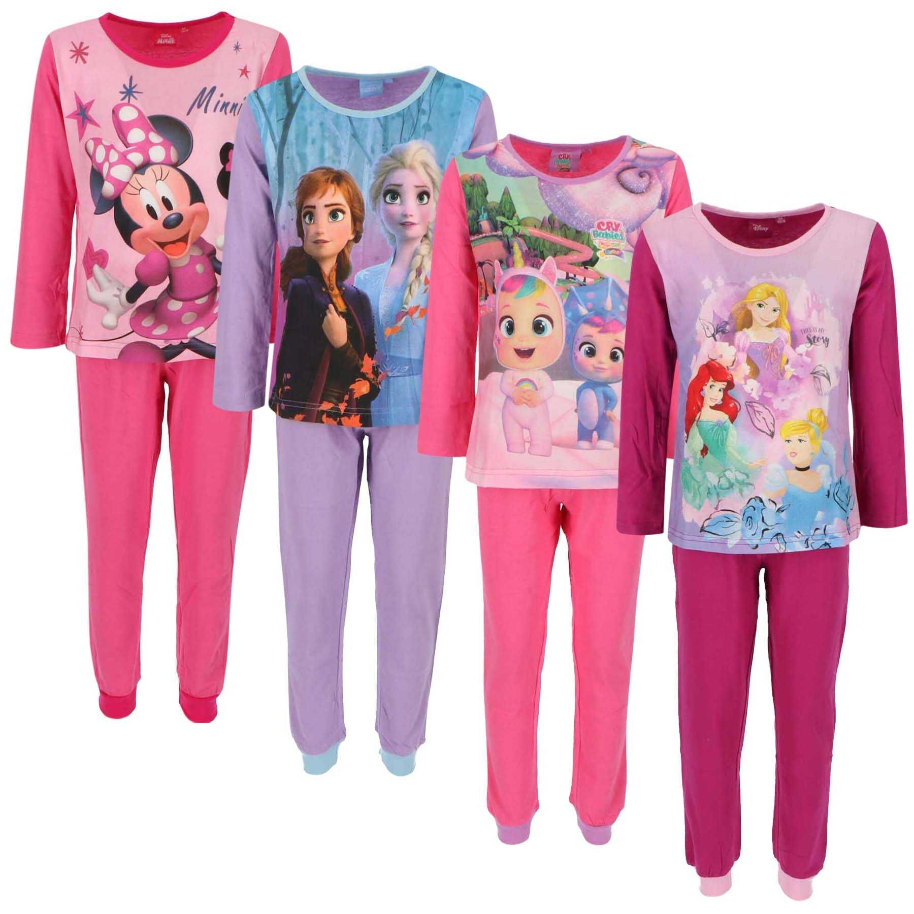 Пижами за момиче с Мини, Frozen, принцеси, Калинката, Cry babies, LOL