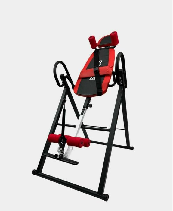 Инверсионный стол тренажёр, для позвоночника и грыжи. Прочный профиль